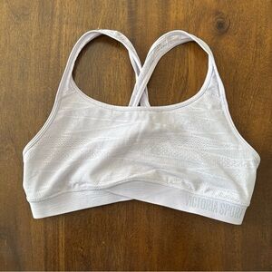 Victorias Secret Sport The Player Lavender Racer Back Pullover Sports Bra XL